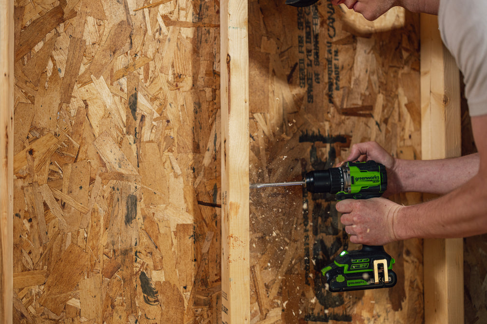 POWERALL 24V PRO Hammer Drill 60Nm - 2 Batteries