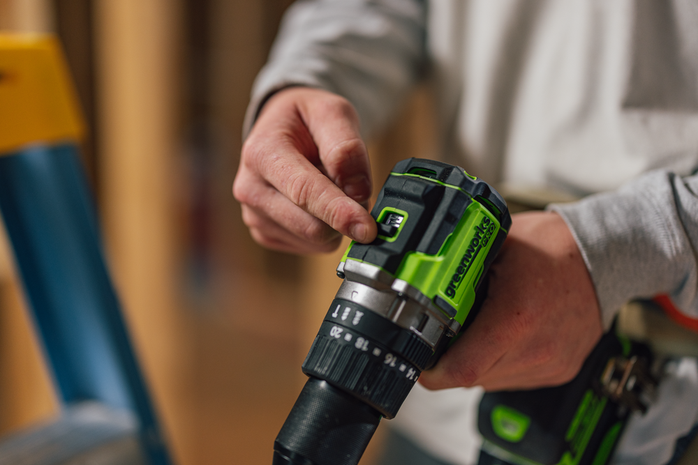 POWERALL 24V PRO Hammer Drill 95Nm - tool only