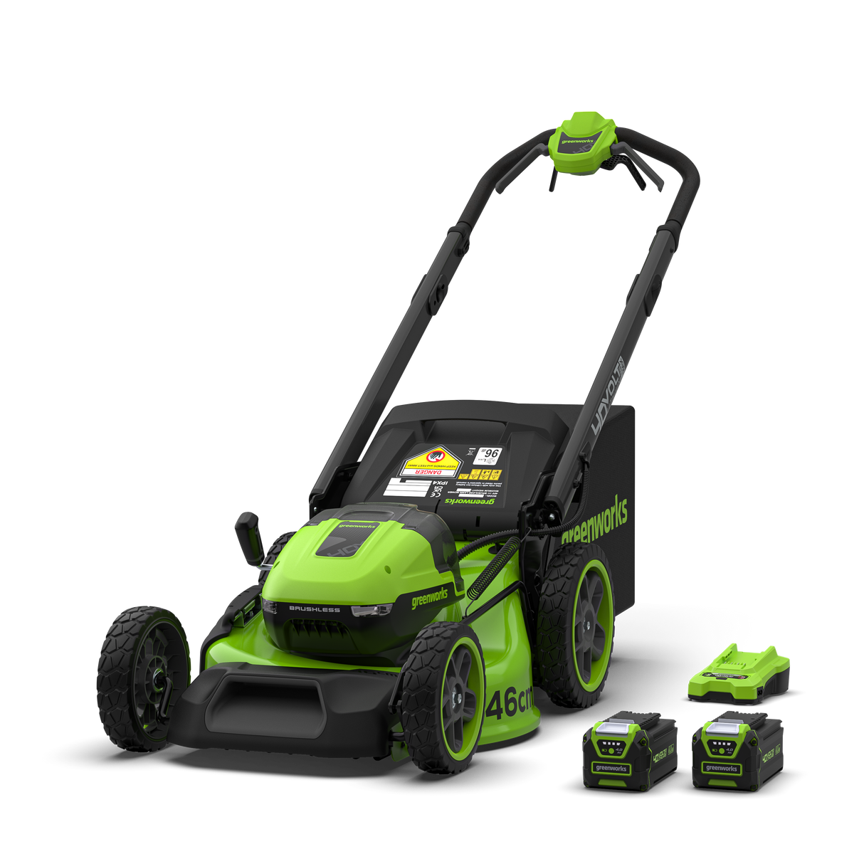 40V Lawn Mower 46cm SP Gen. II - 2x 4Ah Battery