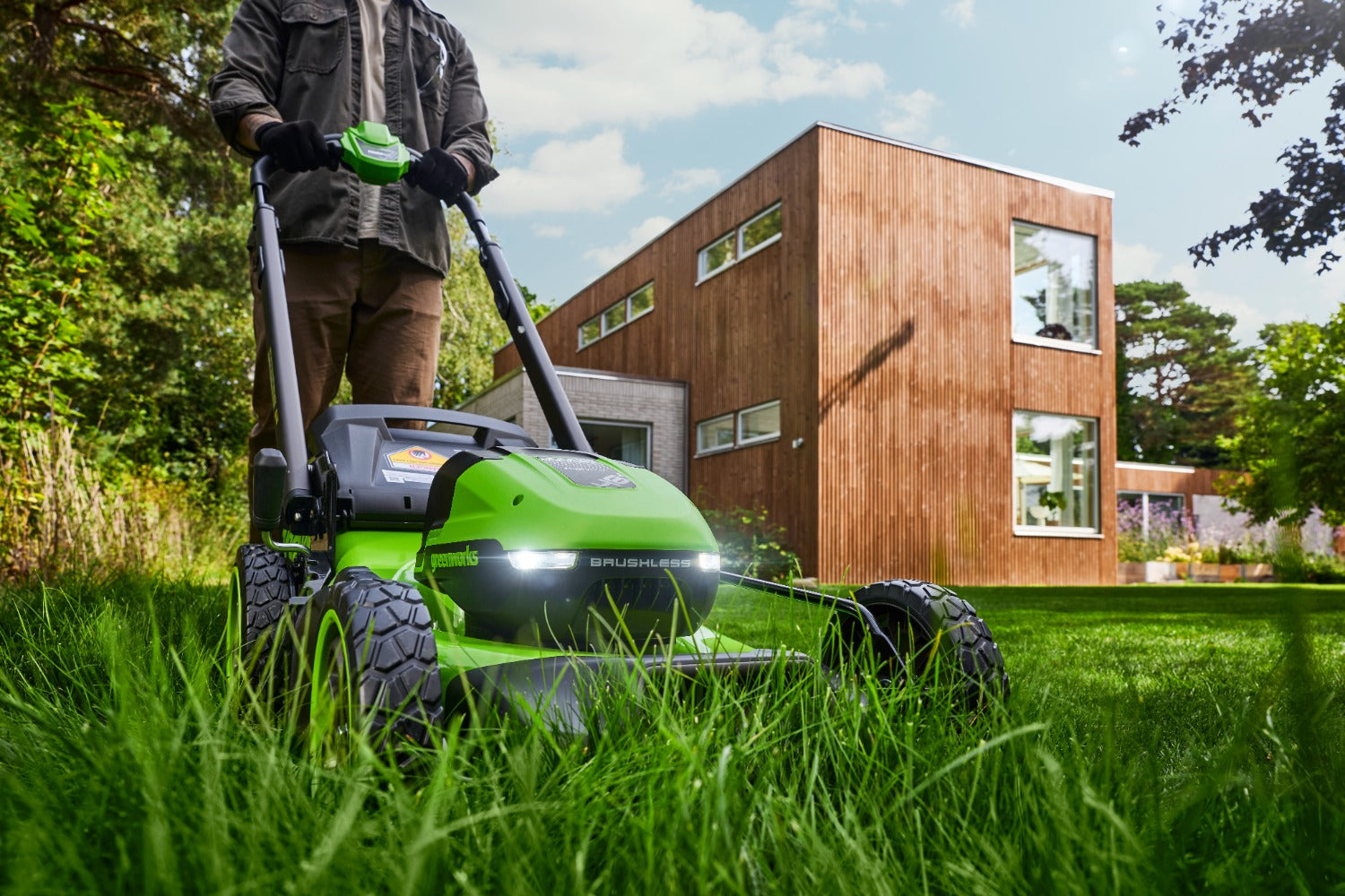 POWERALL 48V (24V x 2) Lawn Mower 51cm SP - tool only