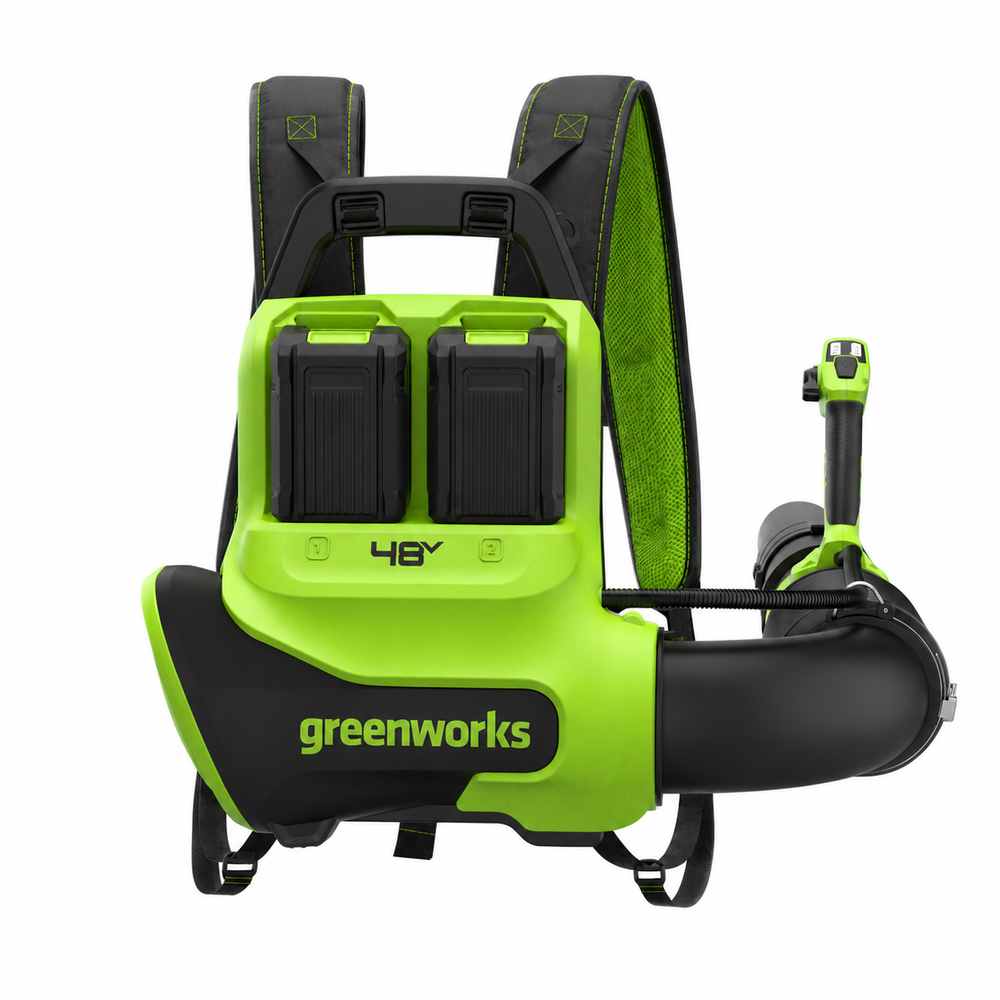 POWERALL 48V (24V x 2) Backpack Leaf Blower 297 km/h - 2x 8Ah Battery