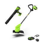 POWERALL 24V Grass Trimmer 25cm + Pistol Blower 209 km/h Set