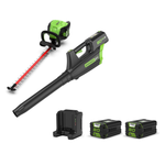 80V Hedge Trimmer 66cm + Leaf Blower 210 km/h Set