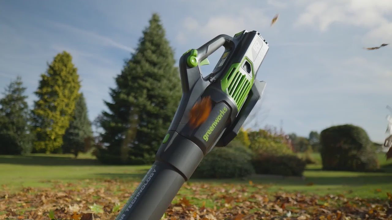 60V Cordless Leaf Blower 209 km h Buy online at Greenworks