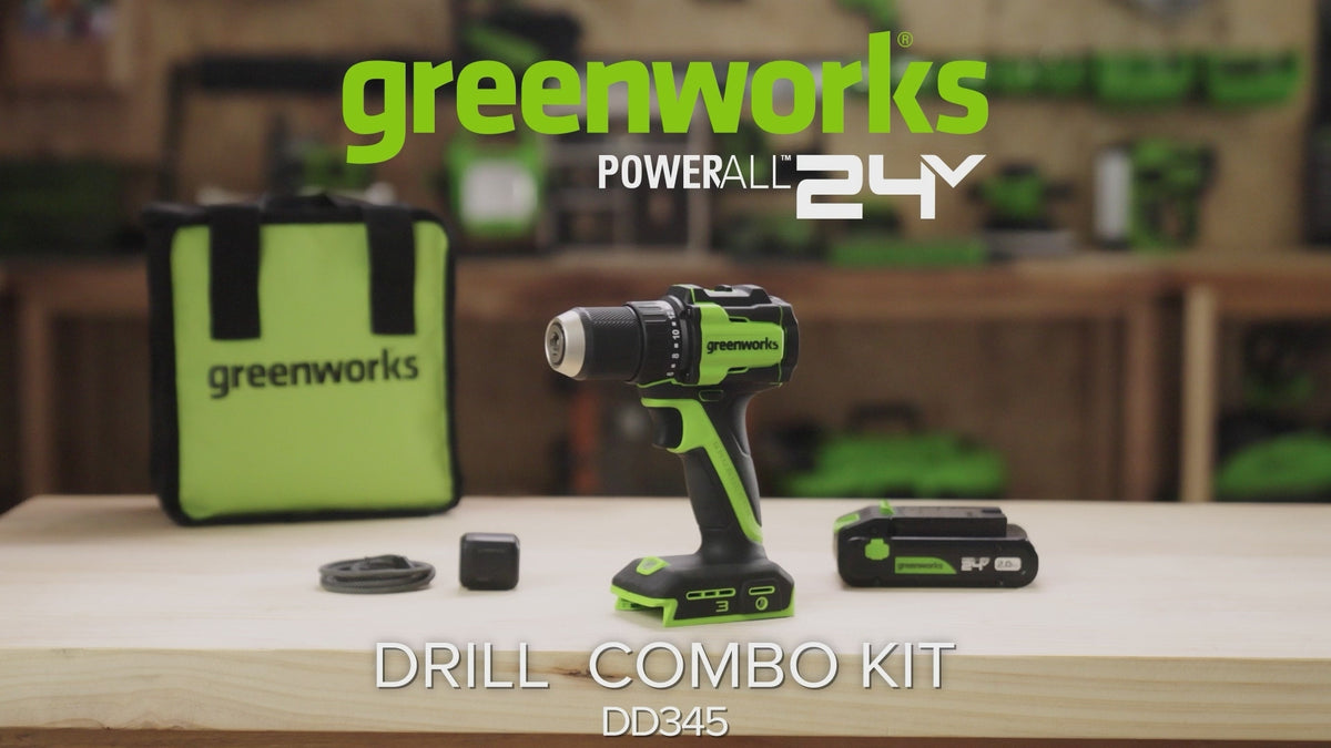 POWERALL 24V Drill Driver 45Nm - 2Ah Battery