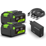 POWERALL 24V Starter Kit 2x 4Ah USB-C Batteries + 140W Charger