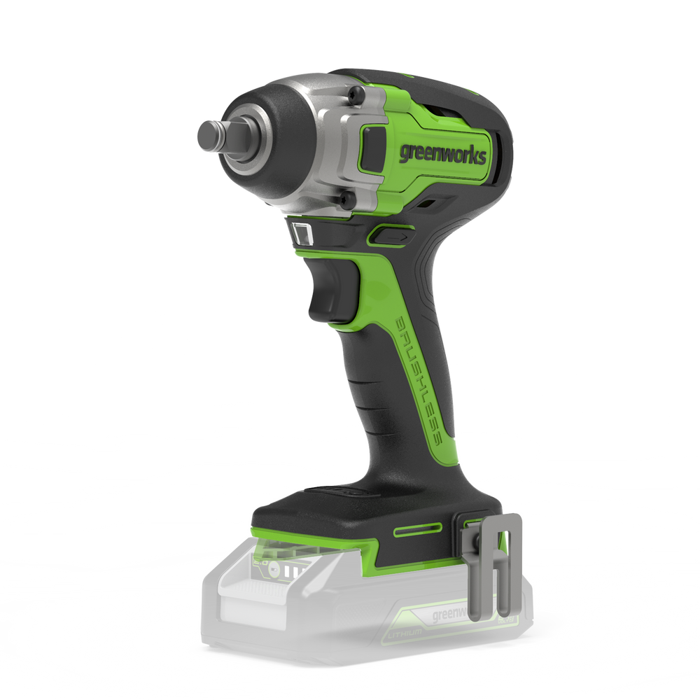 24V Brushless Impact Wrench 400 Nm GD24IW400 Greenworks