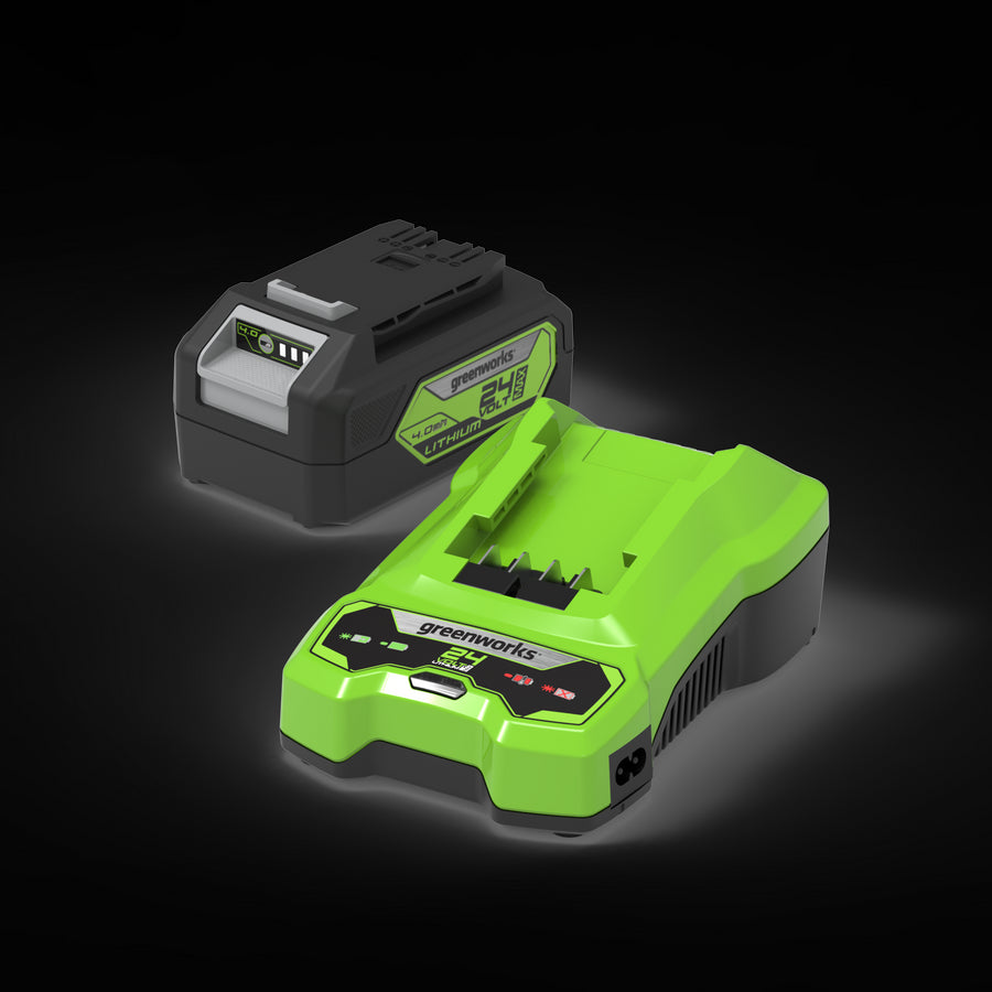 24V Starter Kit 4Ah Akku und Ladegerät